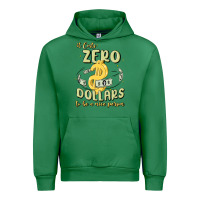 Emerald it costs zero dollars to be a nice person Urban Hoodie - MaliasSmallBusiness