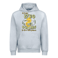 Heather Grey it costs zero dollars to be a nice person Urban Hoodie - MaliasSmallBusiness