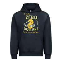 Navy it costs zero dollars to be a nice person Urban Hoodie - MaliasSmallBusiness