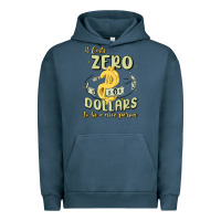 Pigment Midnight Navy it costs zero dollars to be a nice person Urban Hoodie - MaliasSmallBusiness