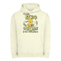 Pigment Pistachio it costs zero dollars to be a nice person Urban Hoodie - MaliasSmallBusiness