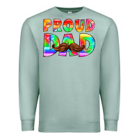 Seafoam proud dad Premium Sweatshirt - HRA Design Shop