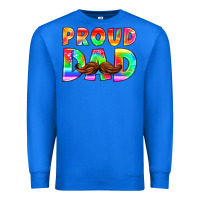 True Royal proud dad Premium Sweatshirt - HRA Design Shop