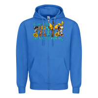 True Royal if one has faith one has everything Zipper Hoodie - texasbilliewilder