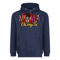 Navy mama chingona Heavyweight Hoodie - CTS Tumbler Store