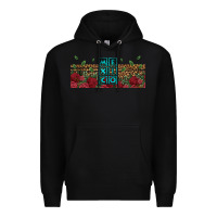 Black mexico with roses Premium Hoodie - Jasminsmagicworld