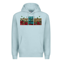 Blue Mist mexico with roses Premium Hoodie - Jasminsmagicworld