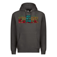 Smoke mexico with roses Premium Hoodie - Jasminsmagicworld
