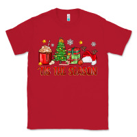 Red 'tis the season christmas Classic Tee - Zillion Design Studio