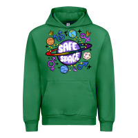 Emerald safe space Urban Hoodie - MaliasSmallBusiness