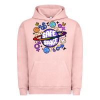 Pigment Salmon safe space Urban Hoodie - MaliasSmallBusiness