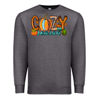 Charcoal Heather cozy season Premium Sweatshirt - RacoonDesign
