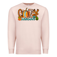 Pale Pink cozy season Premium Sweatshirt - RacoonDesign