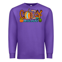 Purple cozy season Premium Sweatshirt - RacoonDesign