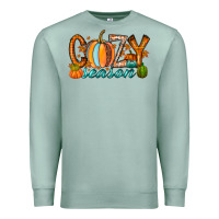 Seafoam cozy season Premium Sweatshirt - RacoonDesign