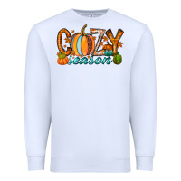 White cozy season Premium Sweatshirt - RacoonDesign