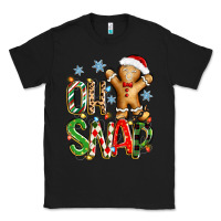 Black oh snap christmas cookie Classic Tee - Zillion Design Studio