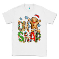 White oh snap christmas cookie Classic Tee - Zillion Design Studio