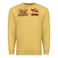 Antique Gold nacho average daddy libbey glass Premium Sweatshirt - HRA Design Shop