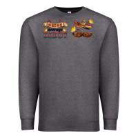 Charcoal Heather nacho average daddy libbey glass Premium Sweatshirt - HRA Design Shop