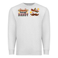 Oatmeal Heather nacho average daddy libbey glass Premium Sweatshirt - HRA Design Shop
