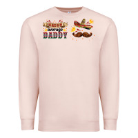 Pale Pink nacho average daddy libbey glass Premium Sweatshirt - HRA Design Shop