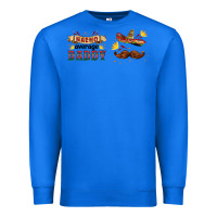 True Royal nacho average daddy libbey glass Premium Sweatshirt - HRA Design Shop