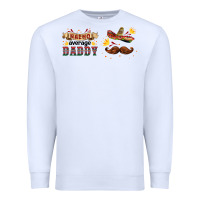 White nacho average daddy libbey glass Premium Sweatshirt - HRA Design Shop
