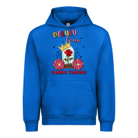 Cobalt delulu queen coming through Urban Hoodie - MaliasSmallBusiness