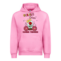 Fuchsia Pink delulu queen coming through Urban Hoodie - MaliasSmallBusiness