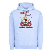 Pigment Grape Ice delulu queen coming through Urban Hoodie - MaliasSmallBusiness