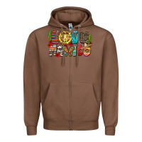 Chestnut love mexico Zipper Hoodie - Zillion Design Studio