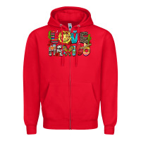 Red love mexico Zipper Hoodie - Zillion Design Studio