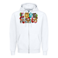 White love mexico Zipper Hoodie - Zillion Design Studio