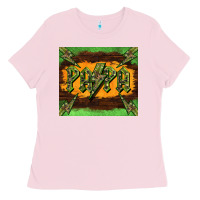 Bubblegum Pink papa  lightning camouflage Ladies Tee - BarkalooDesign