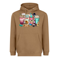 Toasted Coconut small business coffee cups Heavyweight Hoodie - Zillion Design Studio