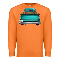 Carrot western truck back view 2 Premium Sweatshirt - FaDigitalArtStudio