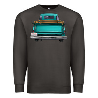 Smoke western truck back view 2 Premium Sweatshirt - FaDigitalArtStudio