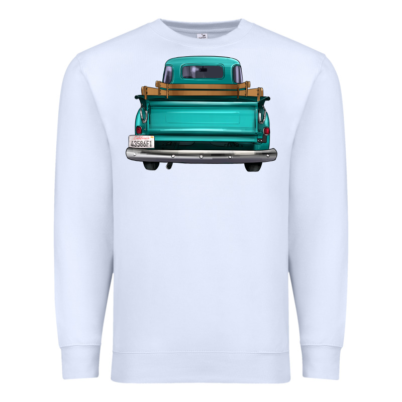 Western Truck Back View 2 Premium Sweatshirt by FaDigitalArtStudio | Teevron