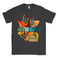 Smoke hey cowboy with sunflowers Classic Tee - texasbilliewilder