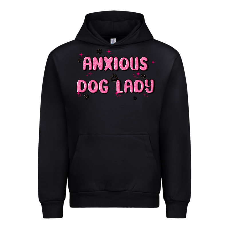 Anxious Dog Lady Urban Hoodie by MaliasSmallBusiness | Teevron