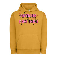 Pigment Peanut Butter anxious dog lady Urban Hoodie - MaliasSmallBusiness