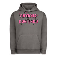 Pigment Tornado anxious dog lady Urban Hoodie - MaliasSmallBusiness