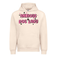 Sandshell anxious dog lady Urban Hoodie - MaliasSmallBusiness