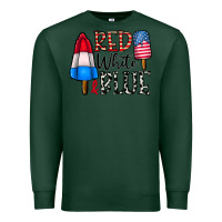 Sports Green red white blue Premium Sweatshirt - CowhideDigitalArt