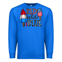 True Royal red white blue Premium Sweatshirt - CowhideDigitalArt