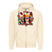 Sandshell la mama mas chingona Zipper Hoodie - Zillion Design Studio