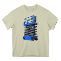 Mossy scissor lift Heavy Core Tee - LillyAllenDesigns
