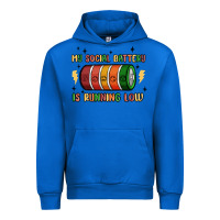 Cobalt social battery Urban Hoodie - MaliasSmallBusiness