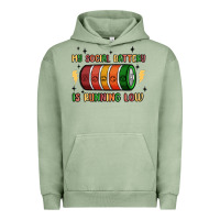 Pigment Oil Green social battery Urban Hoodie - MaliasSmallBusiness